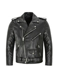 Austin™ | Klassinen biker-nahkatakki