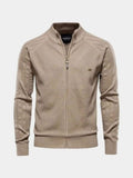 Jacquard™ | Vetoketjullinen neulecardigan