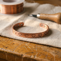 Copper Bracelet Hearth
