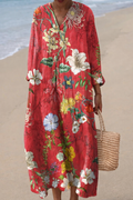 Canela™ | Boho-Maksimekko