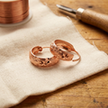 Dew Earrings in Copper