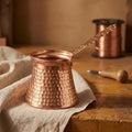 Hand-Hammered Copper Coffee Pot